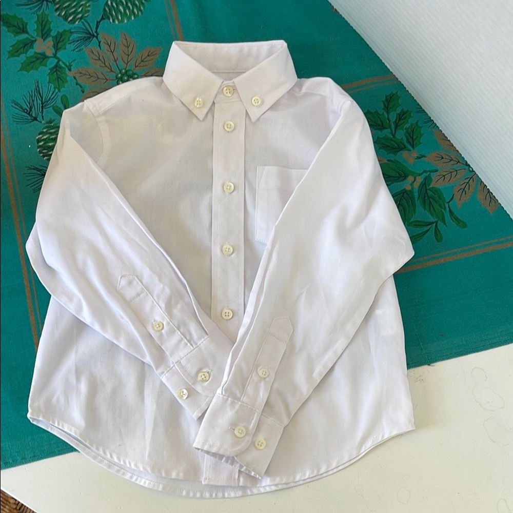 Chaps White Button Down Shirt